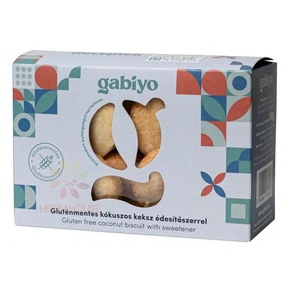 GABIYO KEKSZ KÓKUSZOS 100G GM. HCM.