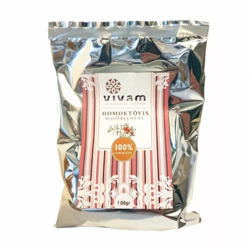 Vivam homoktövis magőrlemény 100 g - Bio és natúr élelmiszerek