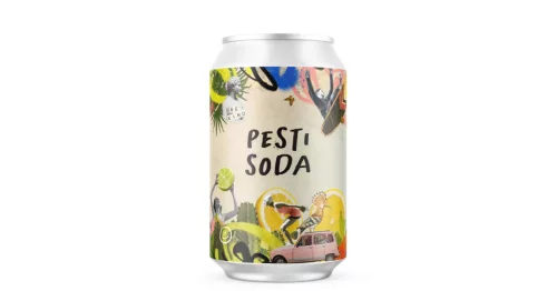 Pesti Drinks citrom lime prebiotik szóda330 ml DRS - 