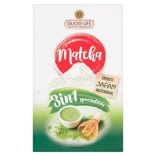 Oligo life matcha 3in1 96 g - Bio és natúr élelmiszerek