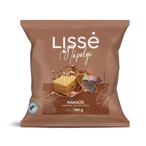 Lissé töltött ostya kakaós 180 g