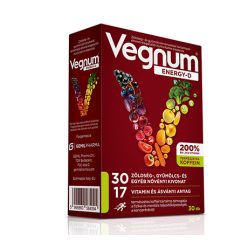 VEGNUM ENERGY-D MULTIVITAMIN KAPSZ. 30 db - Bio és natúr étrendkiegészítők