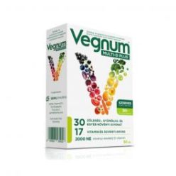 VEGNUM MULTI-D MULTIVITAMIN KAPSZ.30 db - Bio és natúr étrendkiegészítők