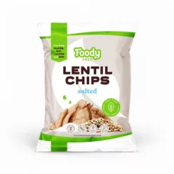 Foody Free gluténmentes lencse chips sóval 50 g - Bio és natúr élelmiszerek