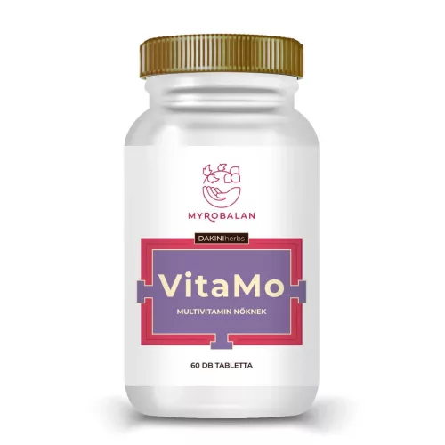 Myrobalan VitaMo női multivitamin gyógynövény kivonatokkal - Bio és natúr étrendkiegészítők