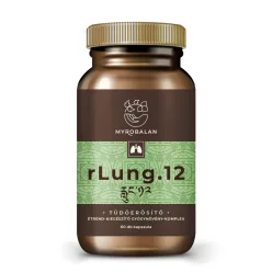 Myrobalan rlung.12 tüdőerősítő és tüdőtisztító gyógynövény-komplexx vegán kapszula 60 db Ingyenes szállítással!!! - 