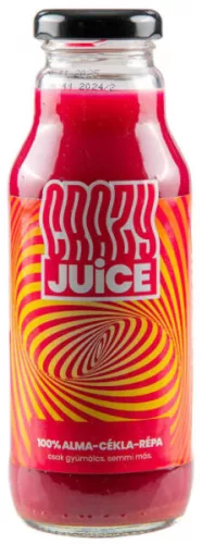 Crazy Juice alma-cékla-répalé 100% 300 ml