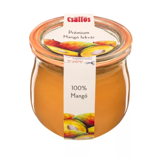 Csattos prémium mangó lekvár 340 g - 