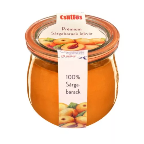 Csattos prémium sárgabarack lekvár 340 g - 