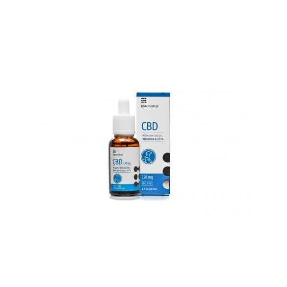 Usa Medical cbd olaj kutyáknak és macskáknak 250mg 30 ml