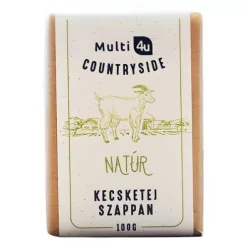 Multi 4u countryside kecsketej szappan natúr 100 g - 
