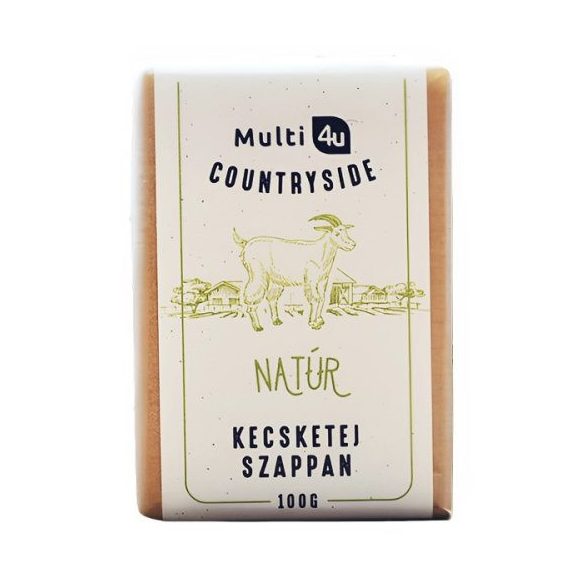 Multi 4u countryside kecsketej szappan natúr 100 g