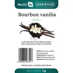 Multi 4u countryside bourbon vanília őrölt 1 g - 