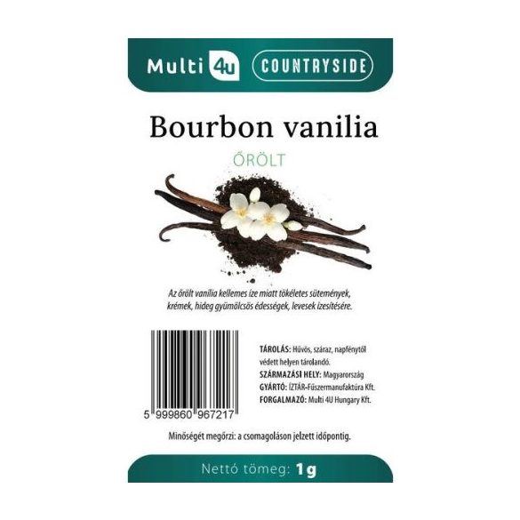 Multi 4u countryside bourbon vanília őrölt 1 g