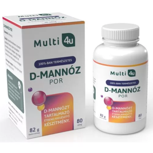 Multi 4u D-Mannóz por 82g 80 adag - 