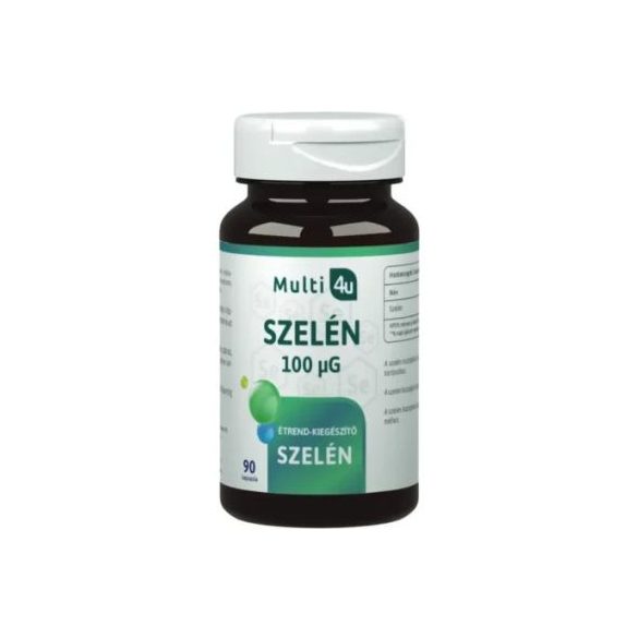 Multi 4u Szelén 100µg tabletta 90db