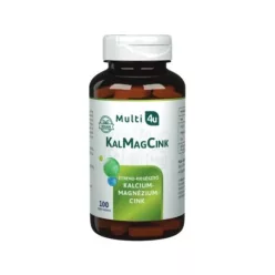 Multi 4u Kalcium Magnézium Cink vegán tabletta 100db - 
