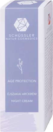 Schüssler age protection éjszakai arckrém 50 ml - Bio és natúr kozmetikumok
