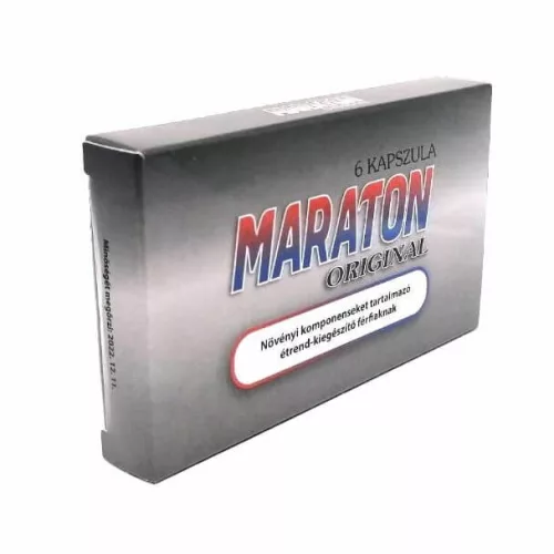 Maraton Original - étrendkiegészítő kapszula férfiaknak (6 db) - Bio és natúr intim termékek