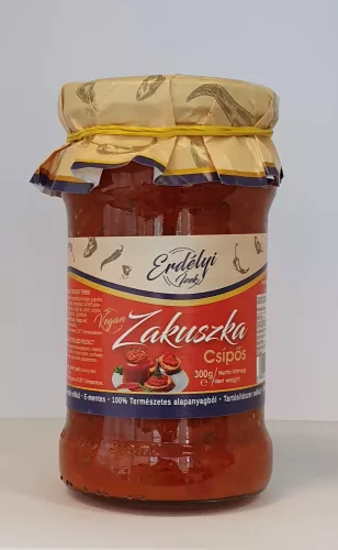 Erdélyi Ízek csípős zakuszka 300 g - Bio és natúr élelmiszerek