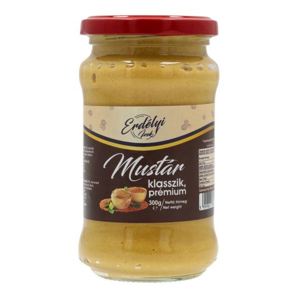 ERDÉLYI ÍZEK MUSTÁR CLASSIC 300G LM