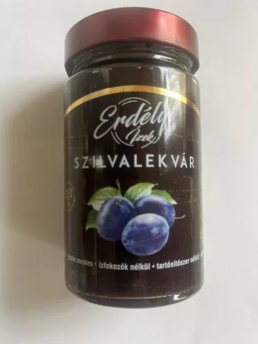 Erdélyi Ízek gluténmentes szilvalekvár 100% 360 g - Bio és natúr élelmiszerek