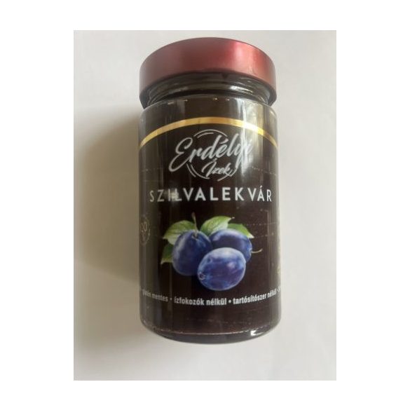 Erdélyi Ízek gluténmentes szilvalekvár 100% 360 g