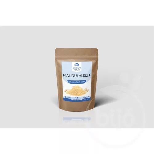 Premium Natura blans mandulaliszt 500 g - Bio és natúr élelmiszerek