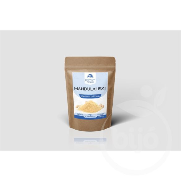 Premium Natura blans mandulaliszt 500 g