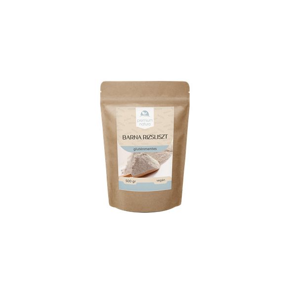 Premium Natura barna rizsliszt 500 g