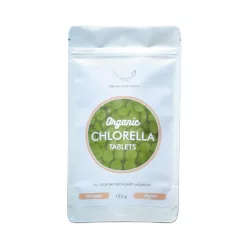 Happy Naturals organic chlorella tabletta 125 g - Bio és natúr étrendkiegészítők