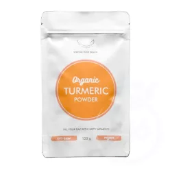 Happy Naturals organic kurkuma por 125 g - 