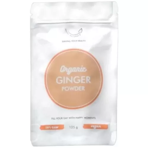 Happy Naturals organic gyömbér por 125 g - 