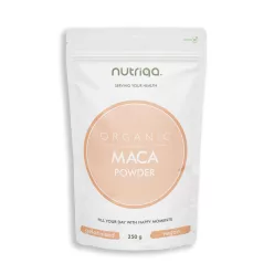 Bio Nutriqa Organic Macagyökér Por, Zselatinizált 250G - 