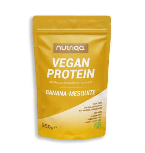 BIO VEG. PROTEIN MIX BANÁN-MESQUITE 250G - Bio és natúr étrendkiegészítők