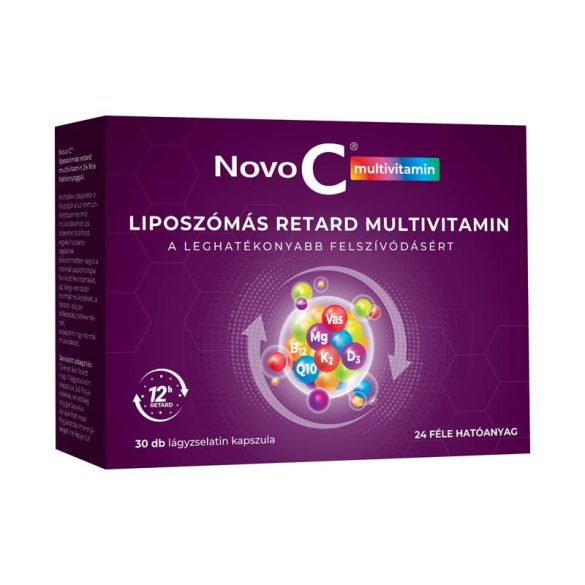 NOVO C LIPOSZÓMÁS RETARD MULTIVITAMIN 30