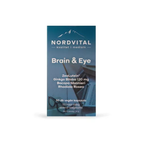 Nordvital brain and eye lágyzselatin kapszula 50 db - 