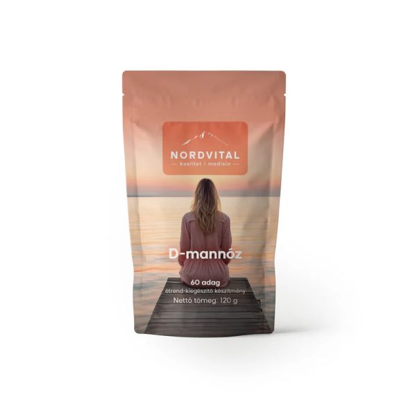 Nordvital D-mannóz por 120 g 60 adag