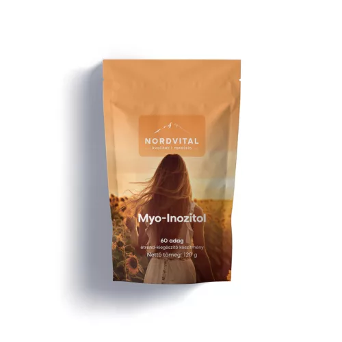 Nordvital Myo-Inozitol por 120 g 60 adag - Bio és natúr étrendkiegészítők