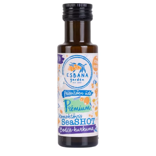 Esbana homoktövis sea shot bodza-kurkuma 100 ml - 
