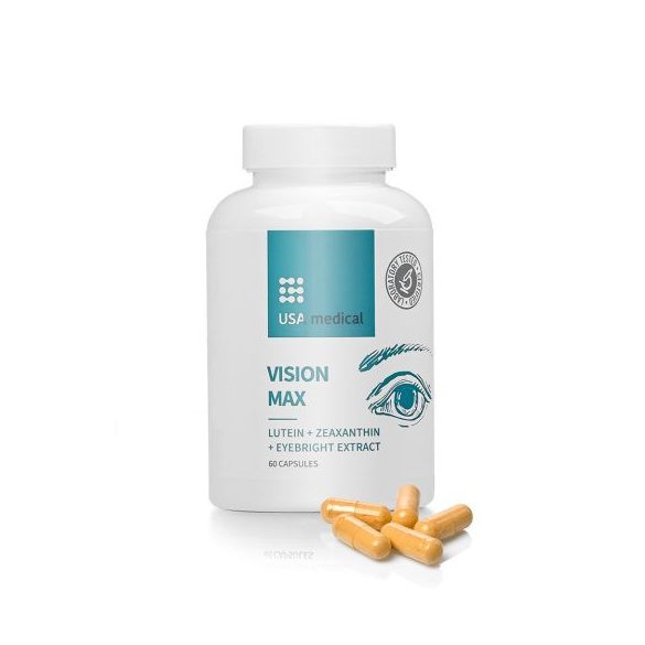 Usa Medical Vision Max Szemvitamin Kapszula 60Db