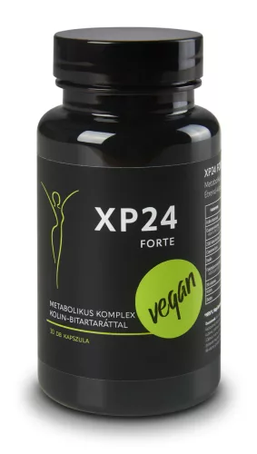XP 24 Forte kapszula 30 db - Metabolikus vegán komplex kolin-bitartaráttal - Bio és natúr étrendkiegészítők