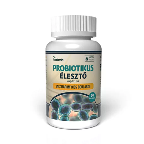 Netamin Probiotikus élesztő kapszula 60 db - 