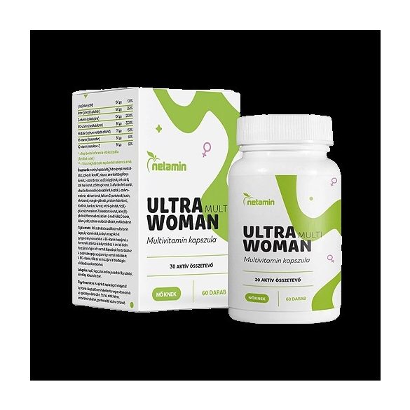 Netamin ULTRA Multi WOMAN Multivitamin kapszula nőknek