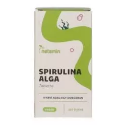 Netamin Spirulina alga tabletta 360 db - 