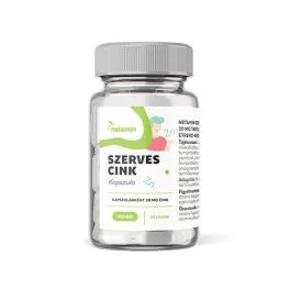 Netamin szerves cink 20mg tabletta 60 db