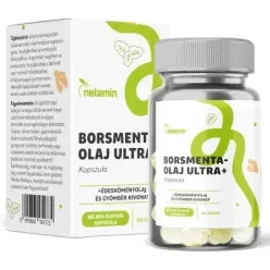 Netamin borsmentaolaj ultra+ kapszula 60 db – Gyomor, emésztés