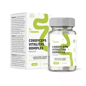 Netamin cordyceps vitalitás komplex kapszula 60 db – Gyógygomba termék