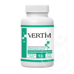 Vertim gyógynövényeket tartalmazó étrend-kiegészítő kapszula 60 db - Bio és natúr étrendkiegészítők