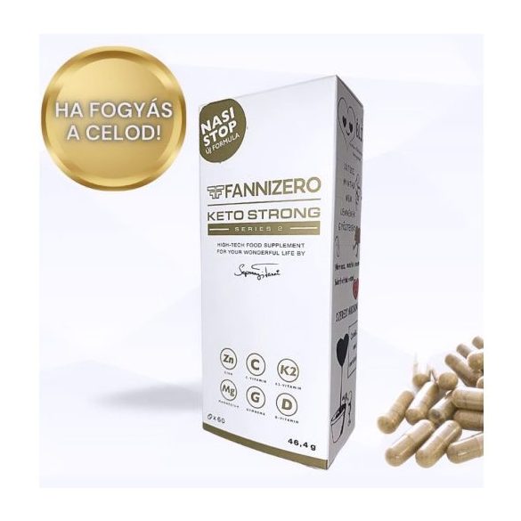 FANNIZERO Keto Strong Series 2. NasiStop 60 kapszula